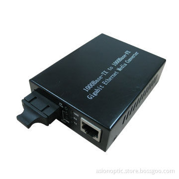 Converter with One SC and One RJ45, 10/100Mbps Data Transfer Mode